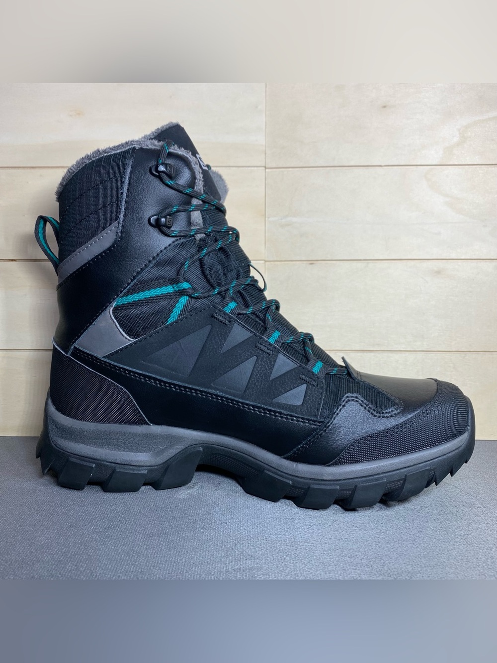 Salomon Chaoten TS CSWP Hiking Boots Black Women's Size 8 Shoes Waterproof - Picture 3 of 10